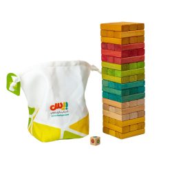 بازی جنگا رنگی حرفه‌ای